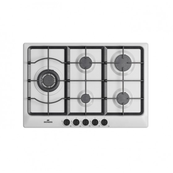 MONDIN A0755VPGCBB Λευκό Εστία Αερίου MONDIN A0755VPGCBB Λευκό Εστία Αερίου